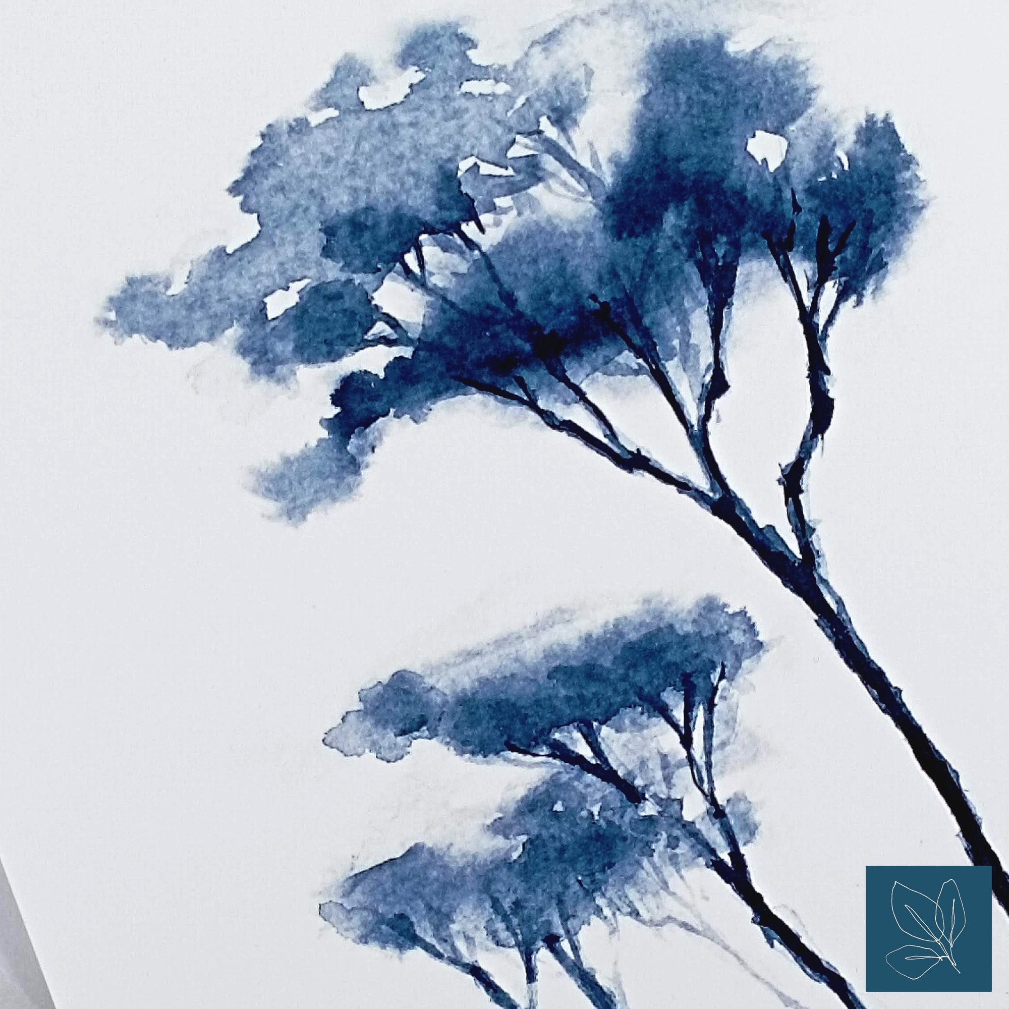 Pine trees II giclée print - Image 4