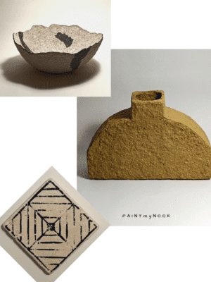 Bucket origami table lamp v.2