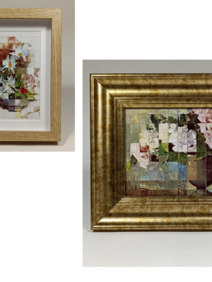 WE'VE MET BEFORE HAVEN'T WE monoprint