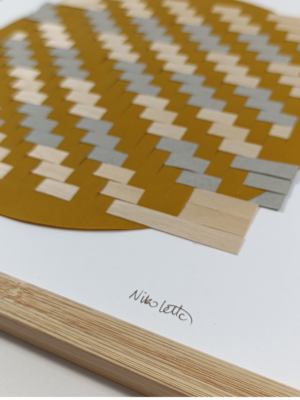 WE'VE MET BEFORE HAVEN'T WE monoprint