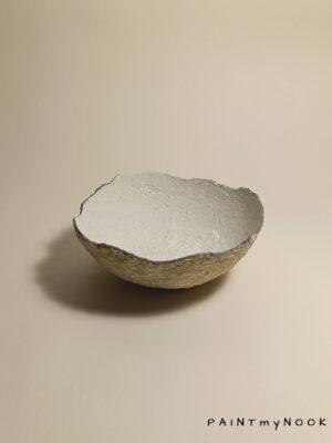 Beach pebble nest bowl bowl