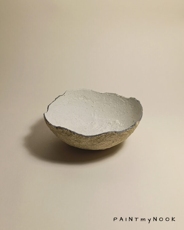 Beach pebble nest bowl bowl