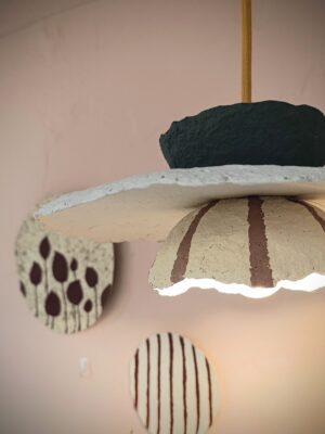 Bucket origami table lamp v.2