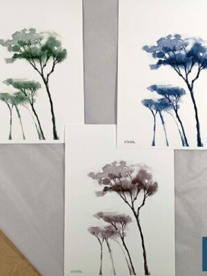 WE'VE MET BEFORE HAVEN'T WE monoprint