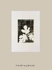 Nature Hint - Fig Tree I monoprint