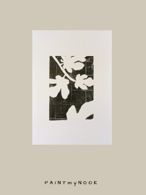 Nature Hint - Fig Tree II monoprint
