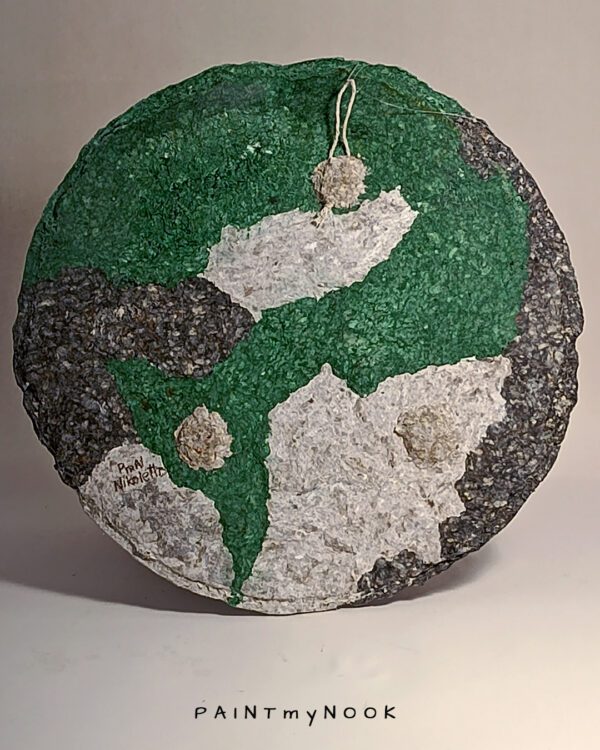 Green Island decorative plate