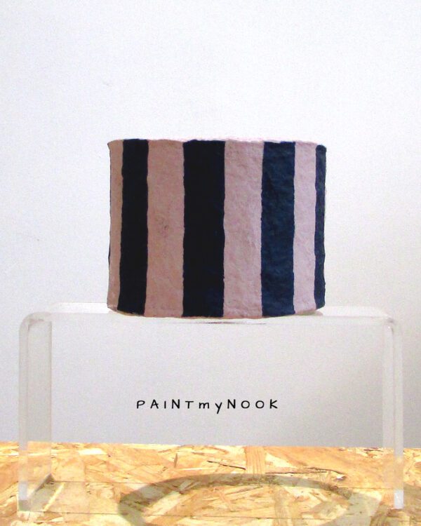 Pink n Indigo Couleur Rayé planter covers