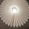 Rondo pendant up Rondo origami lampshade