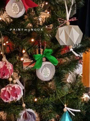 ornament,Christmas,paper,στολιδι,χαρτινο,χειροποιητο,handmade,papier mache,nook,gnome