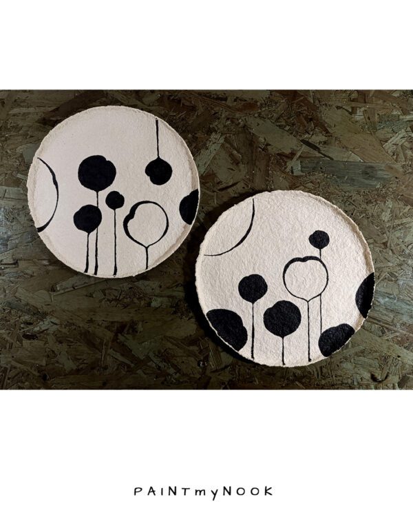 Tattoo petals Tattoo Petals II decorative plate