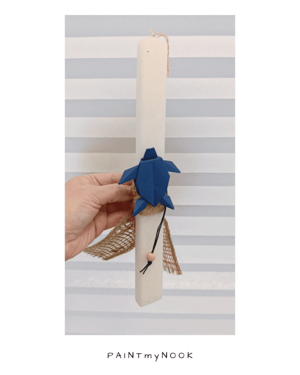 easter,candles,2026,πασχαλινές,λαμπάδες,origami,animals,οριγκαμι,ζωάκια,χειροποίητες