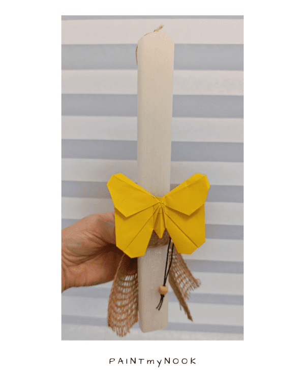 easter,candles,2026,πασχαλινές,λαμπάδες,origami,animals,οριγκαμι,ζωάκια,χειροποίητες
