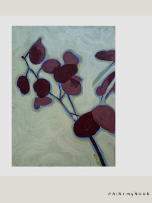 acrylic,painting,petals,decorative,botanical