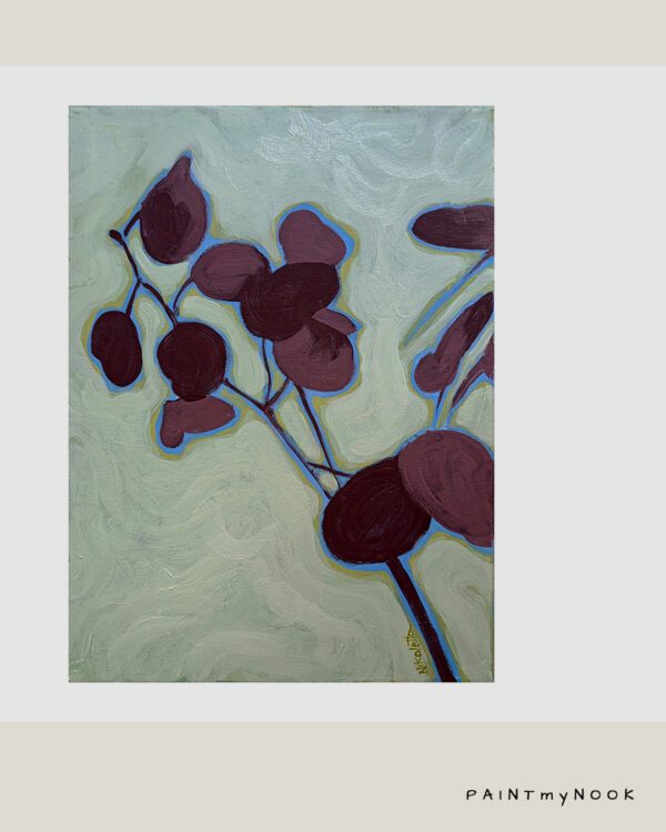 acrylic,painting,petals,decorative,botanical