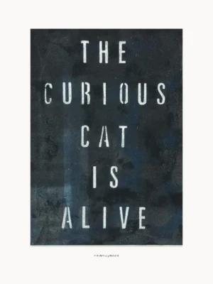 cat,monoprint